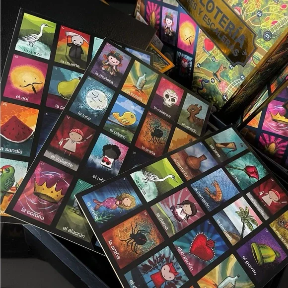 DELUXE LOTERÍA ( Snakes & ladders )